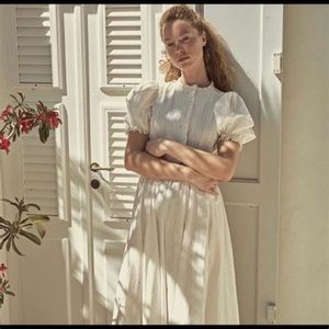 Dôen Hemlock Dress in Powder EUC